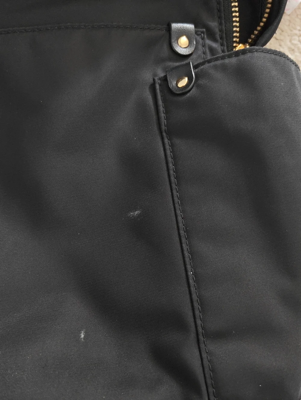 Marc Jacobs Black Nylon Backpack